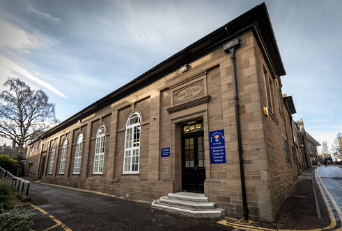 a view of the Fleming building